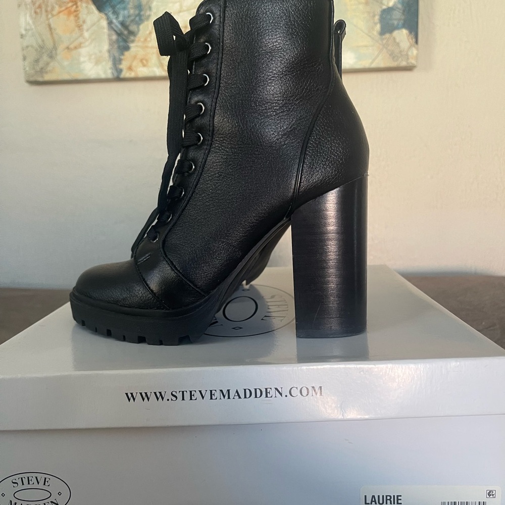 Steve Madden Black Women's Boots